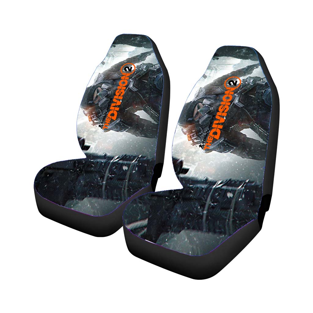 The Division Wallpap Car Seat Covers