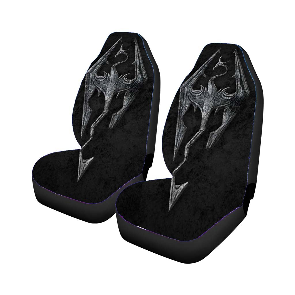 The Elder Scrolls Skyrim Logo Car Seat Covers