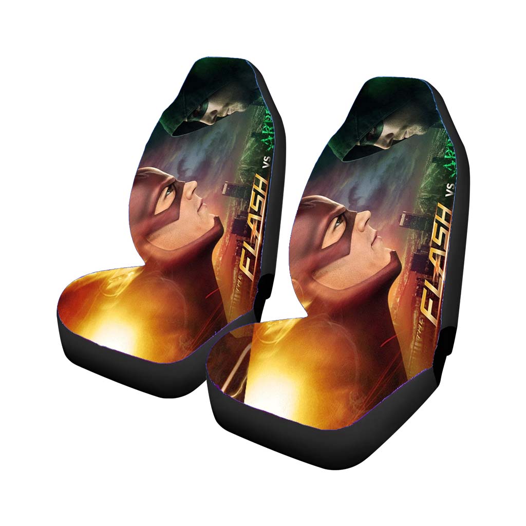 The Flash Vs Arrow 2 Car Seat Covers