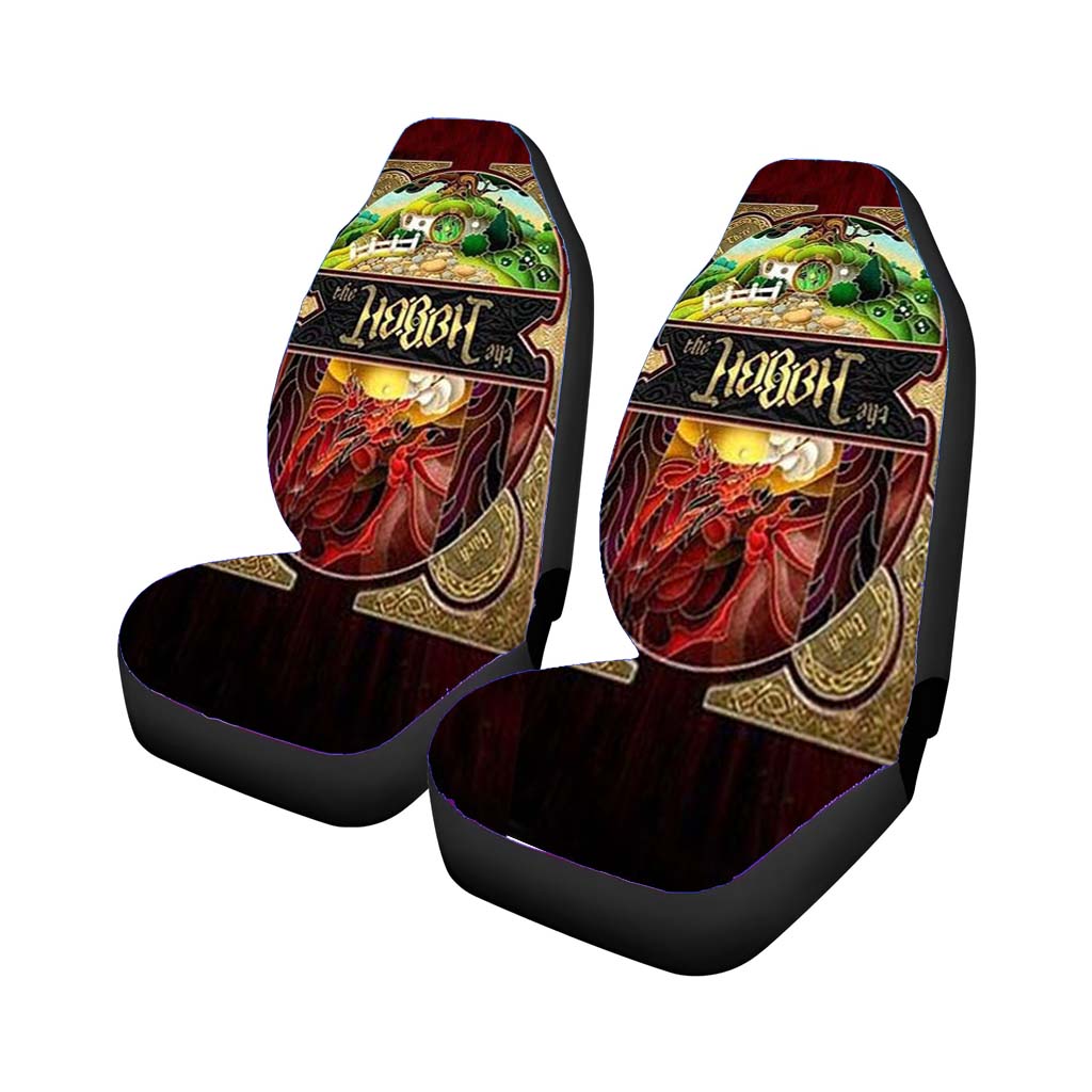 The Hobbit Logo Typograph Car Seat Covers