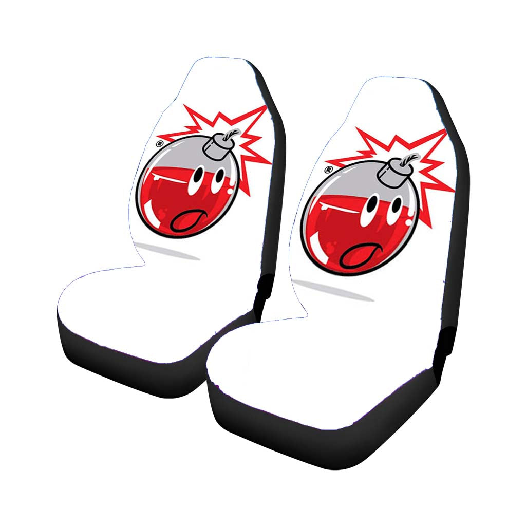 The Hundreds Bomb Red Car Seat Covers