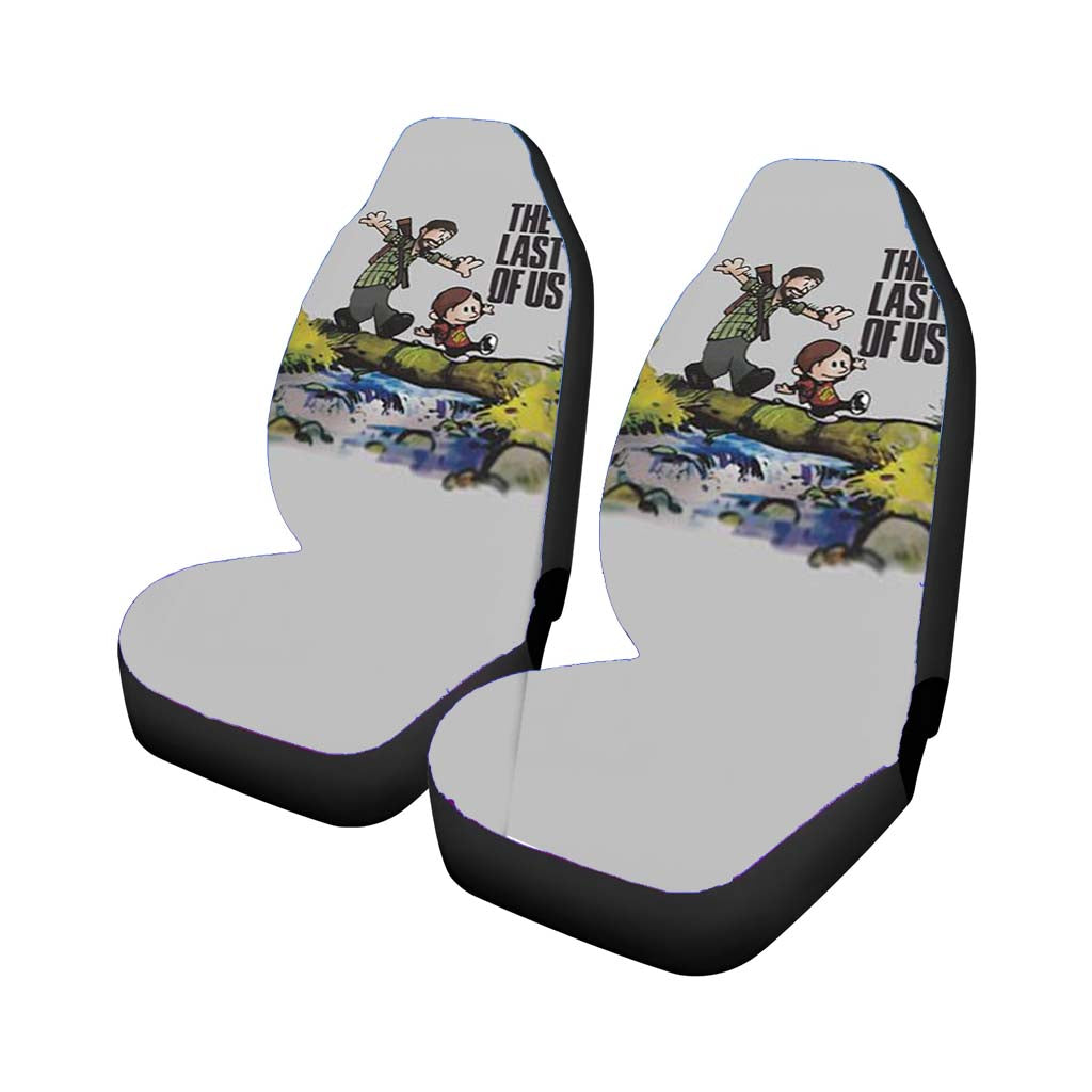 The Last Of Us As Calvin And Hobbes Car Seat Covers