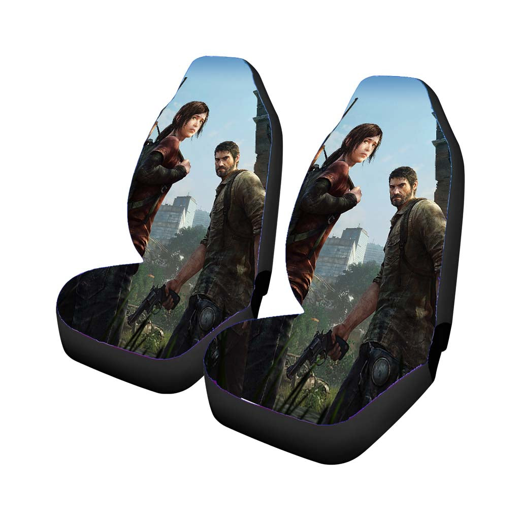 The Last Of Us Ruined City Wallpaper Car Seat Covers