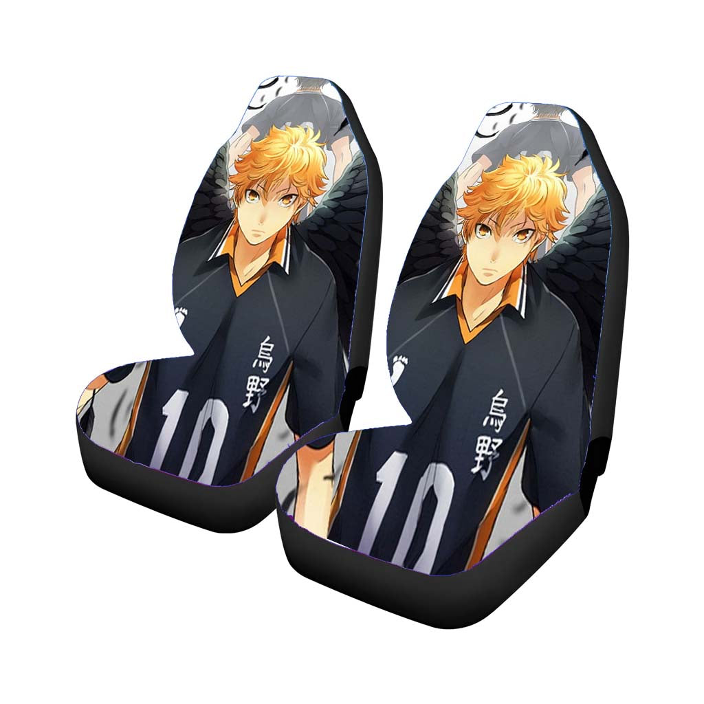 The Little King Crow Hinata Haikyuu Anime Car Seat Covers