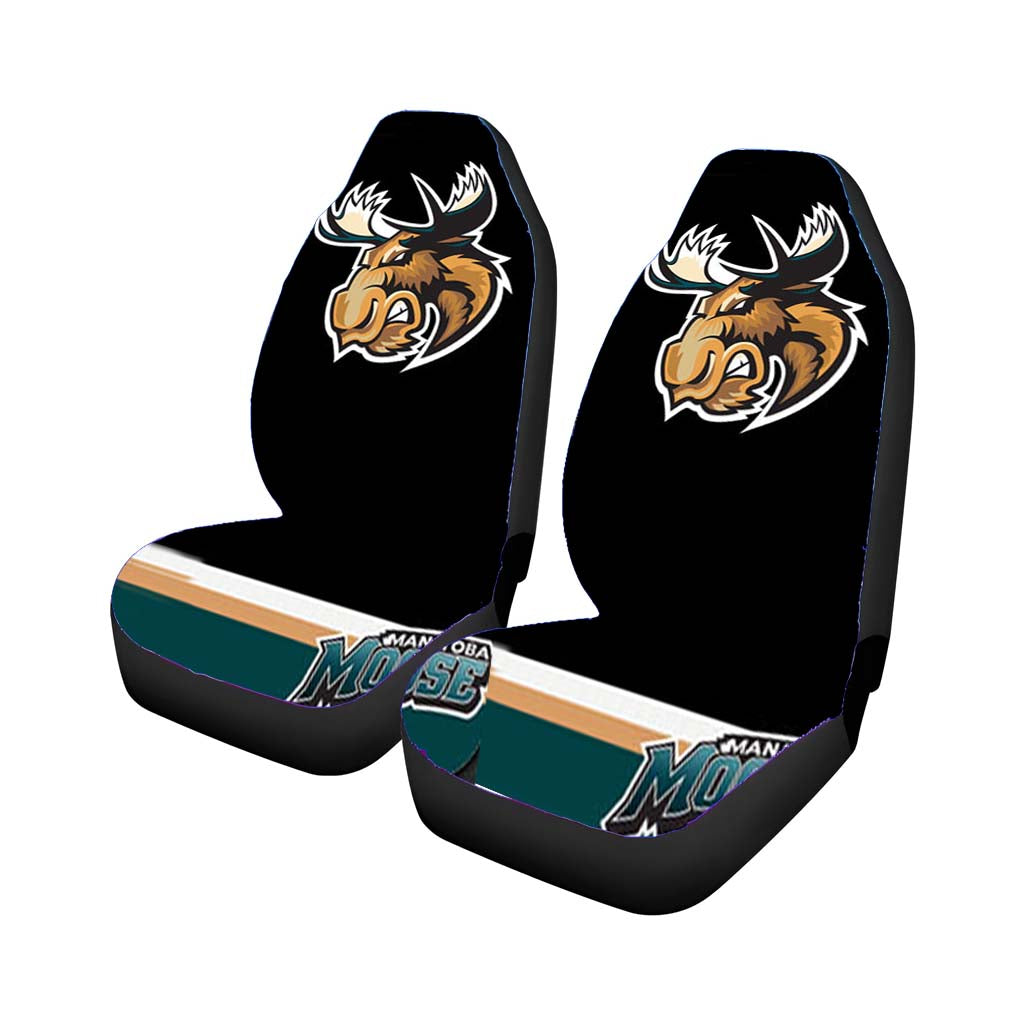 The Manitoba Moose Logo Car Seat Covers