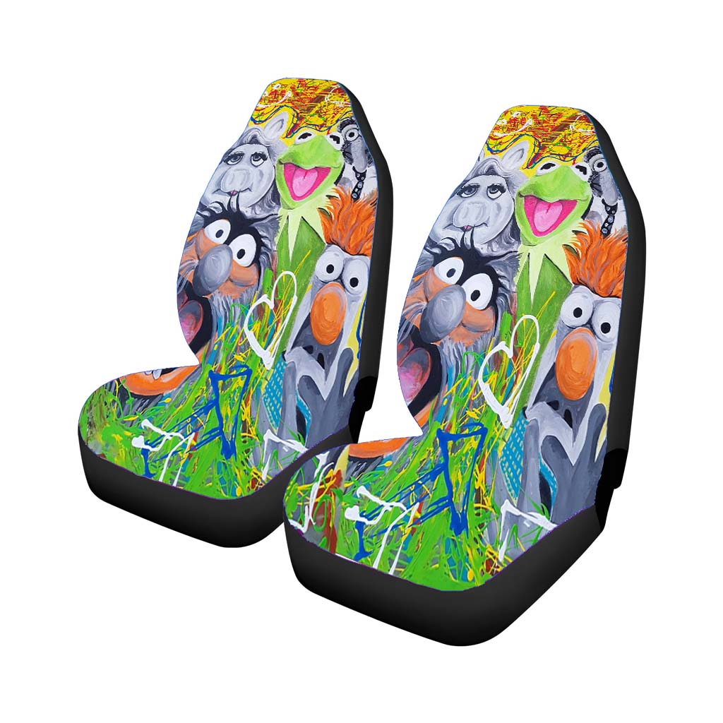 The Muppets Painting Car Seat Covers