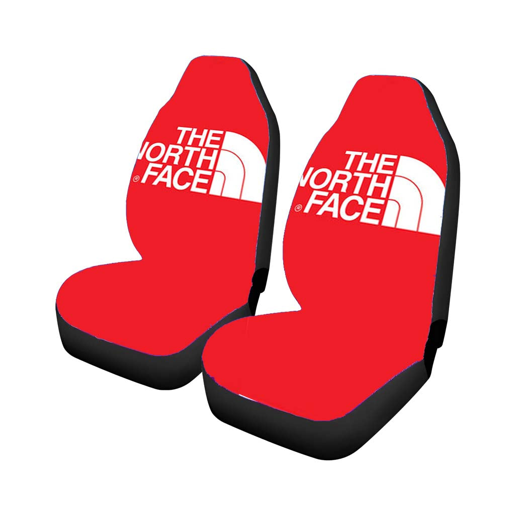 The North Face Logo Red Car Seat Covers