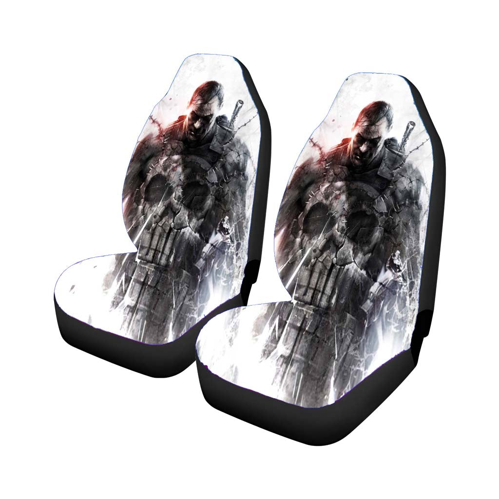 The Punisher Art Car Seat Covers