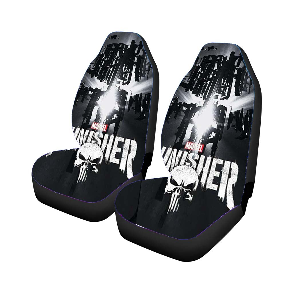 The Punisher Skull Marvel Car Seat Covers