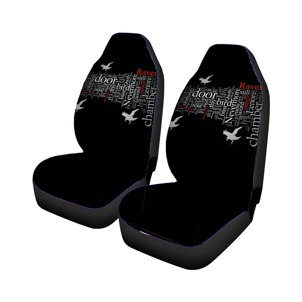 The Raven Poe Car Seat Covers
