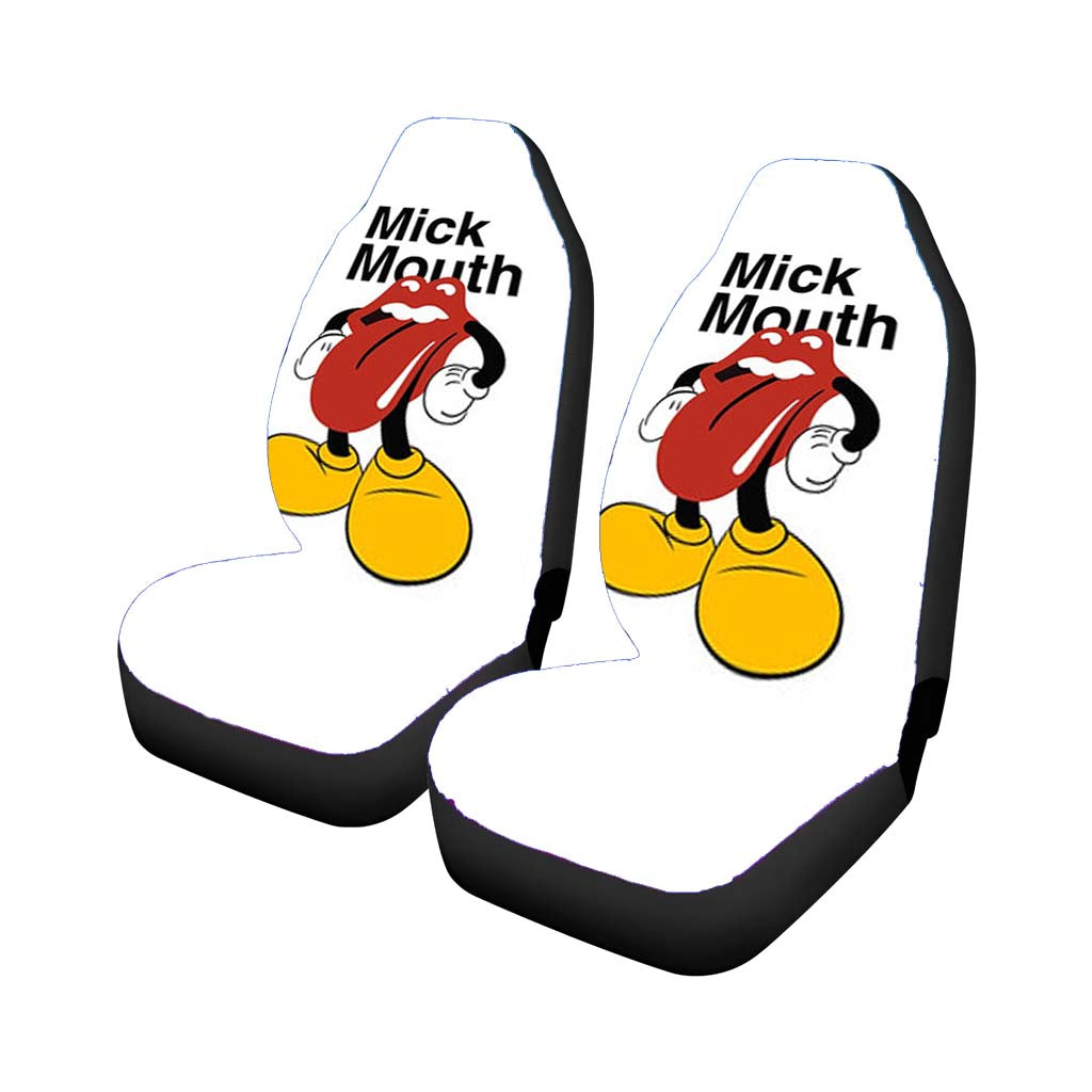 The Rolling Stones Mick Mouth Car Seat Covers