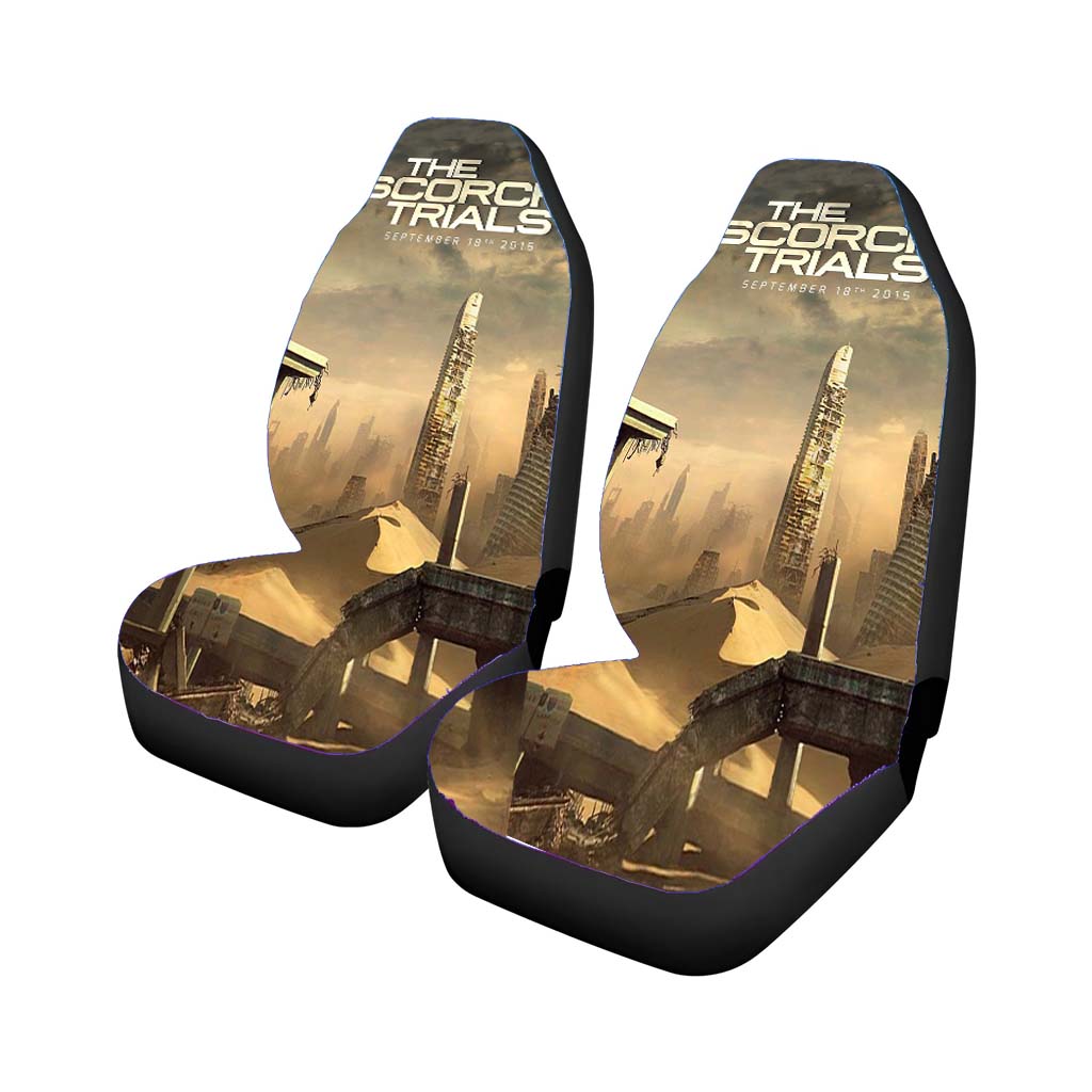 The Scorch Trials Poster Car Seat Covers