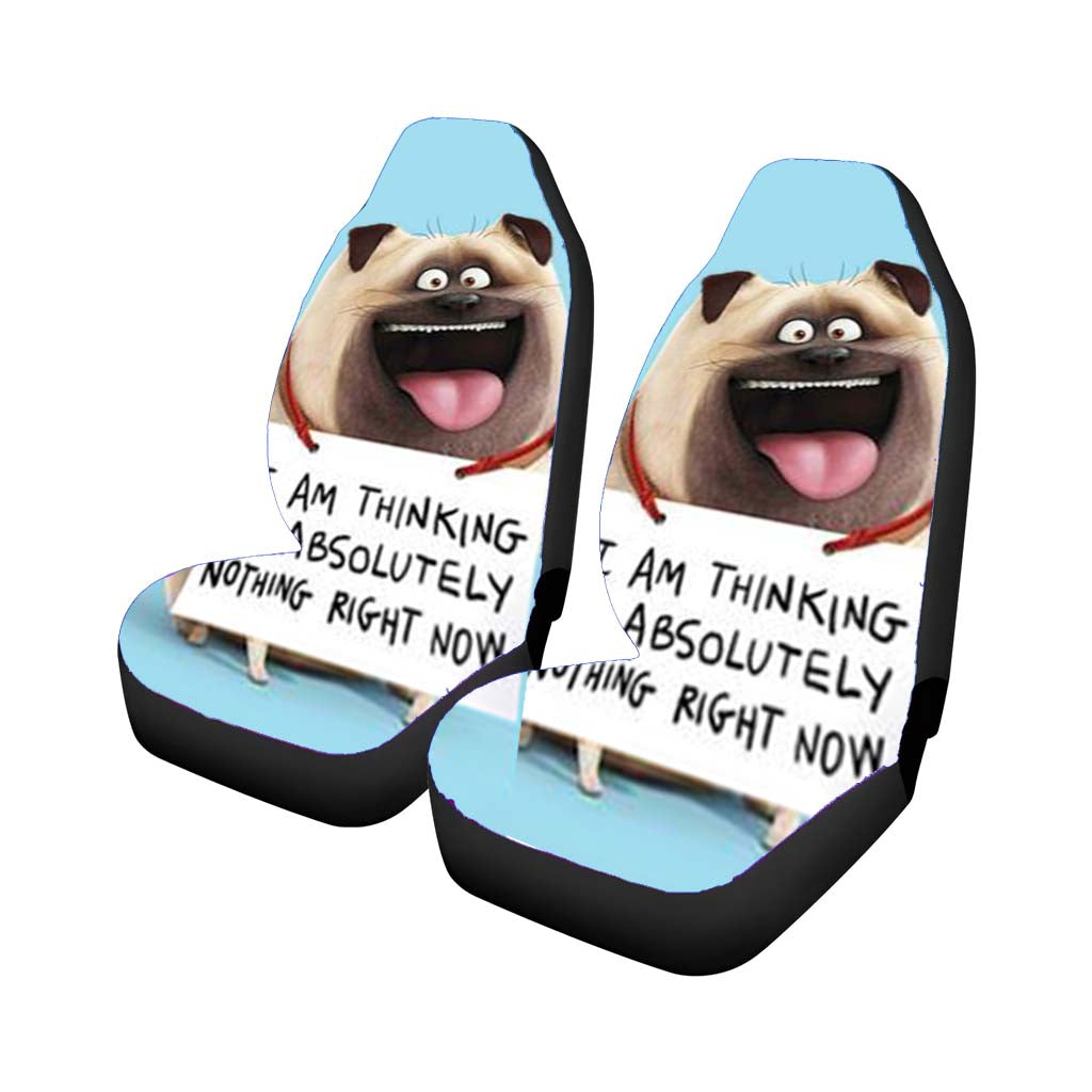 The Secret Life Of Pets Mel Quote Car Seat Covers