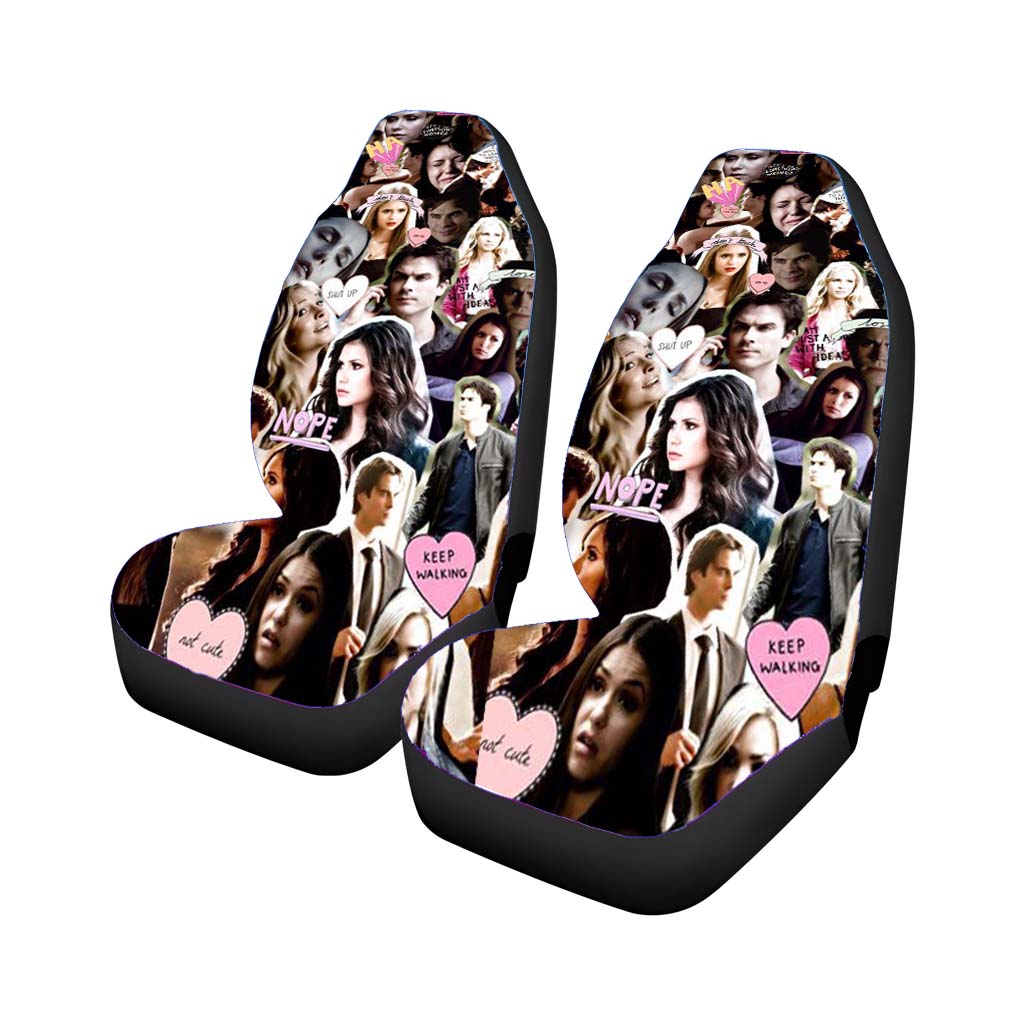 The Vampire Diaries Collage Nina Paul Ian Car Seat Covers