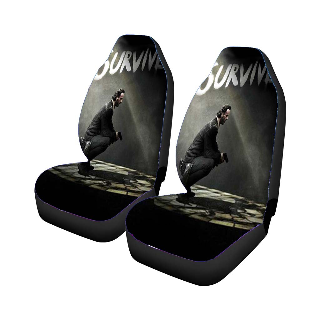 The Walking Dead Rick Survive Car Seat Covers
