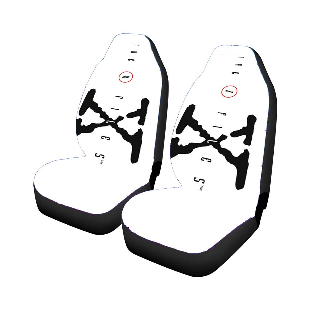 The X-Files White Car Seat Covers
