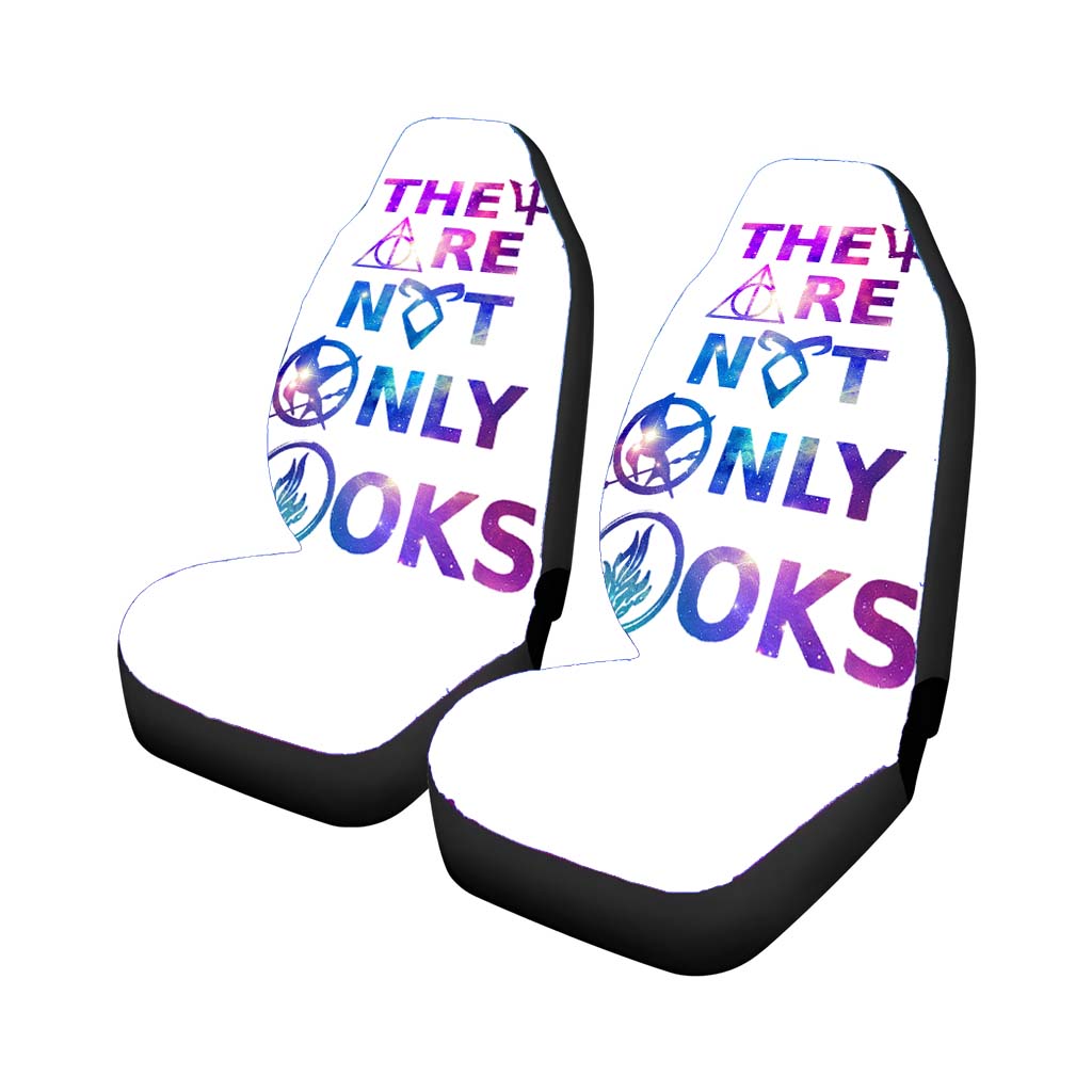 They Are Not Only Books Car Seat Covers