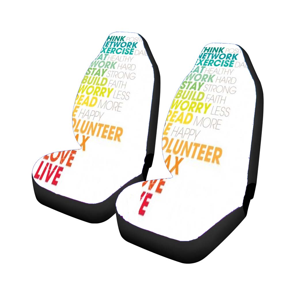 Think Positively Car Seat Covers