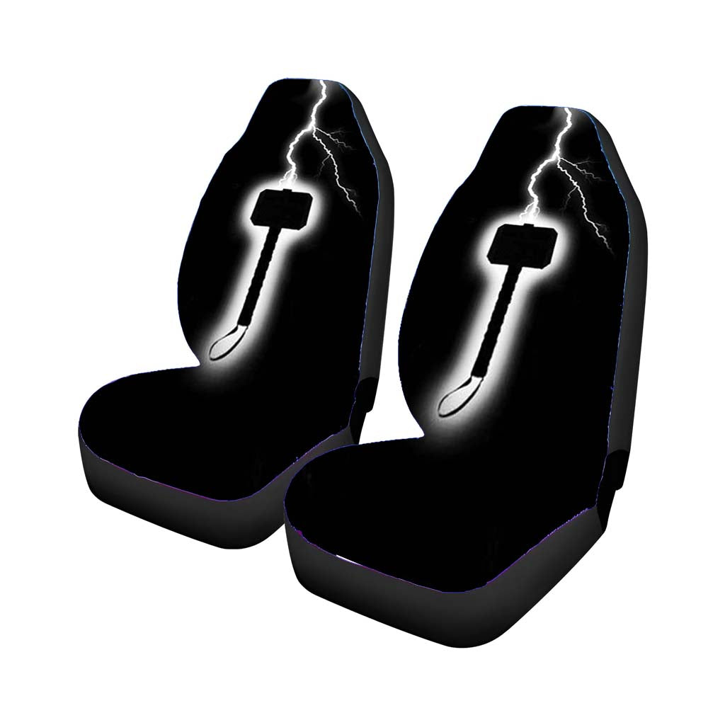 Thor Lightning Hammer Car Seat Covers