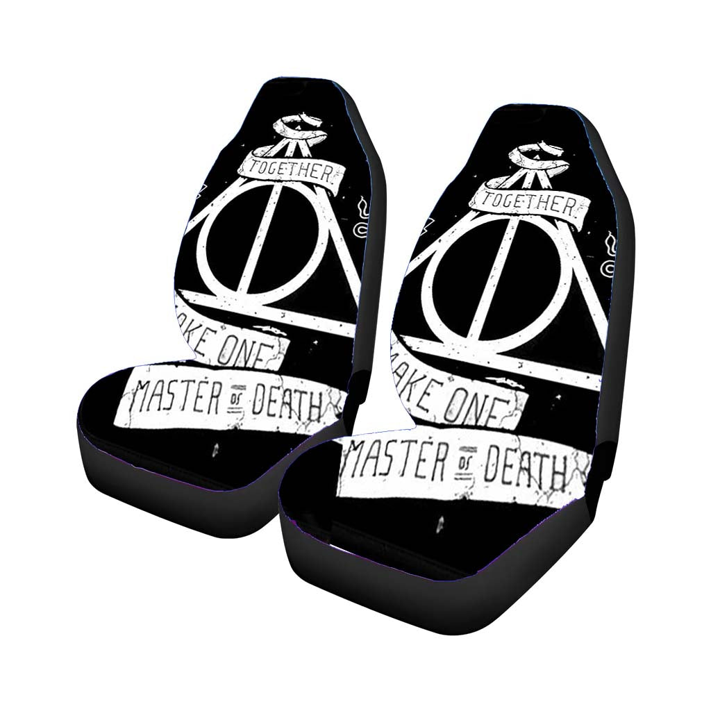 Three Hallows Of Death Car Seat Covers