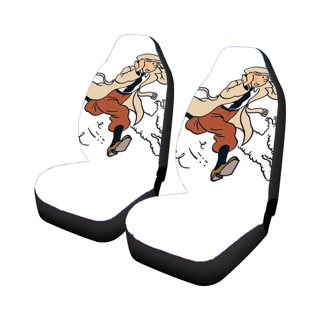 Tintin Running Car Seat Covers