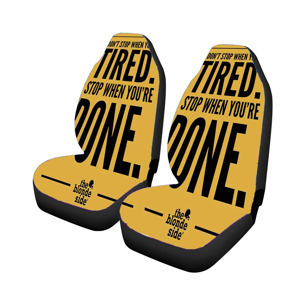 Tired Done The Blonde Side Car Seat Covers
