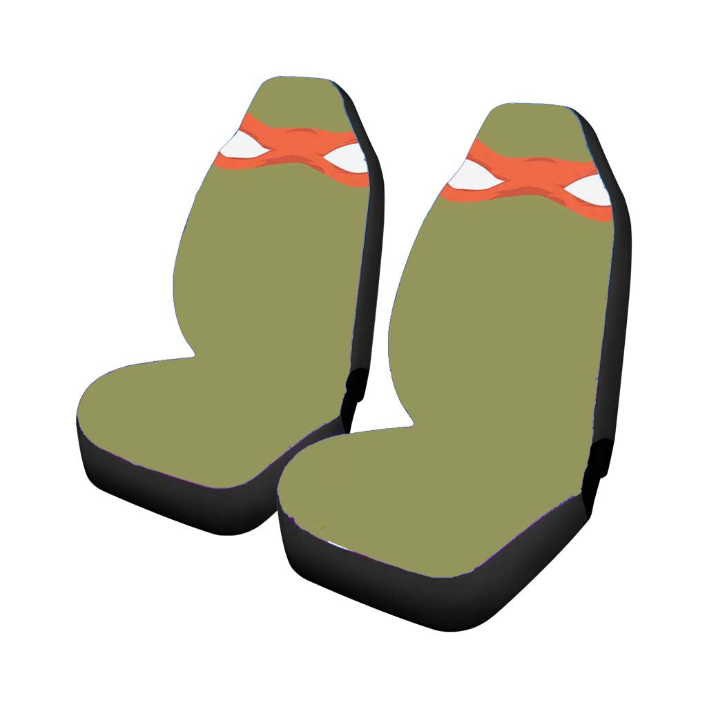 Tmnt Michaelangelo Minimal Face Car Seat Covers