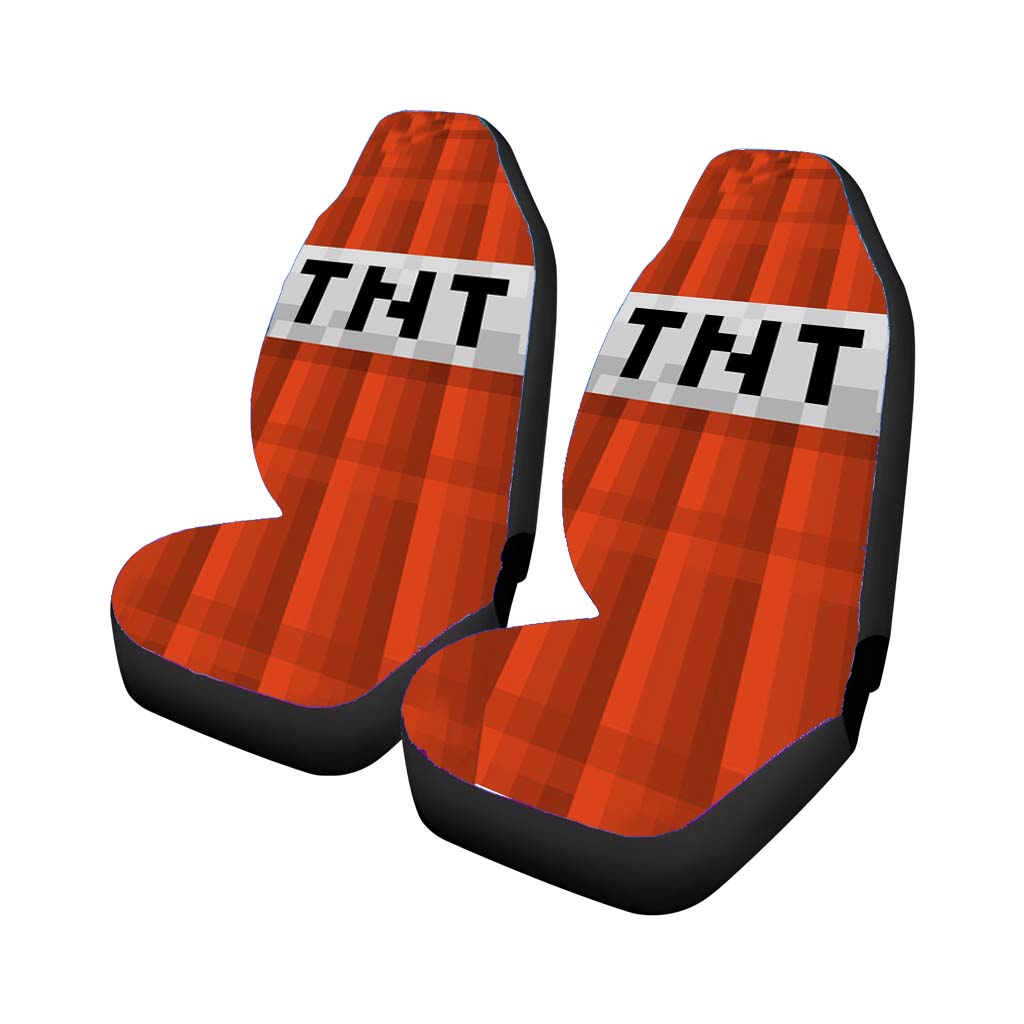 Tnt Bom Minecraft Creeper Game Car Seat Covers