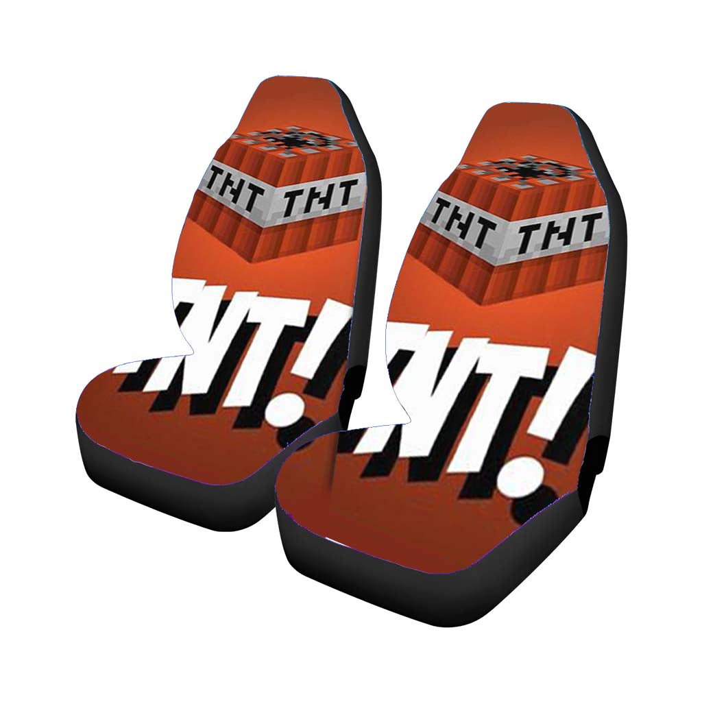 Tnt Minecraft Car Seat Covers