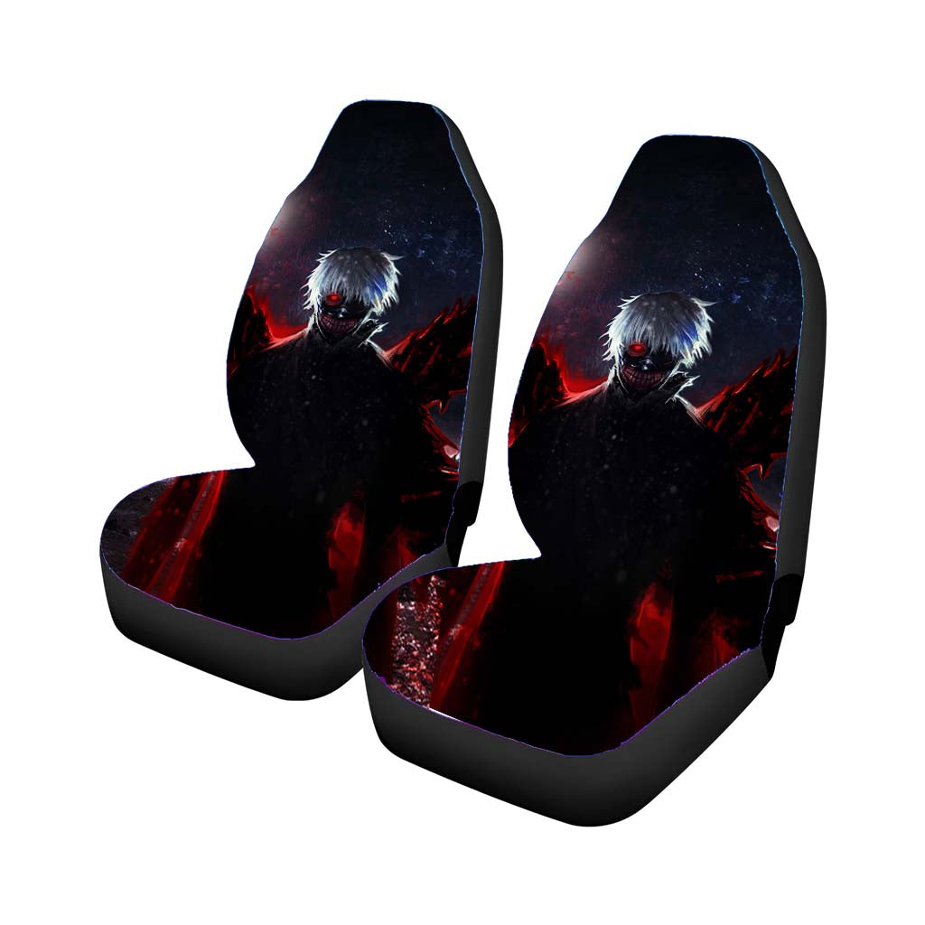Tokyo Ghoul Black Background Car Seat Covers