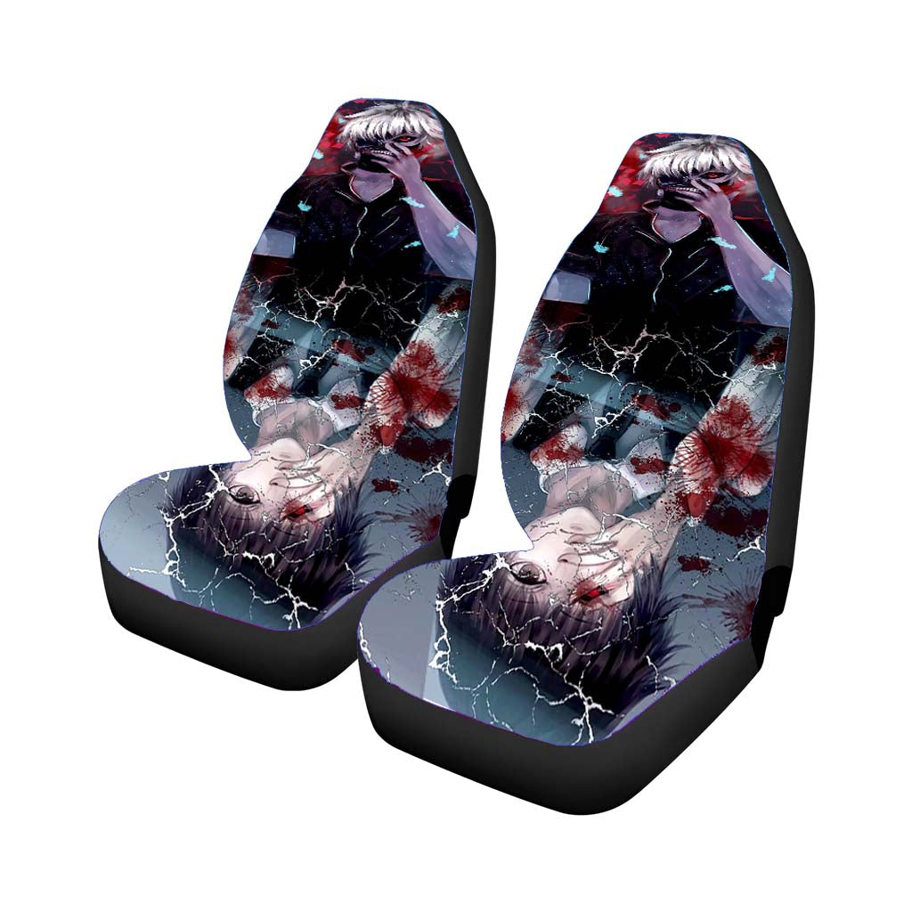 Tokyo Ghoul Kaneki Ken Pop Art Car Seat Covers