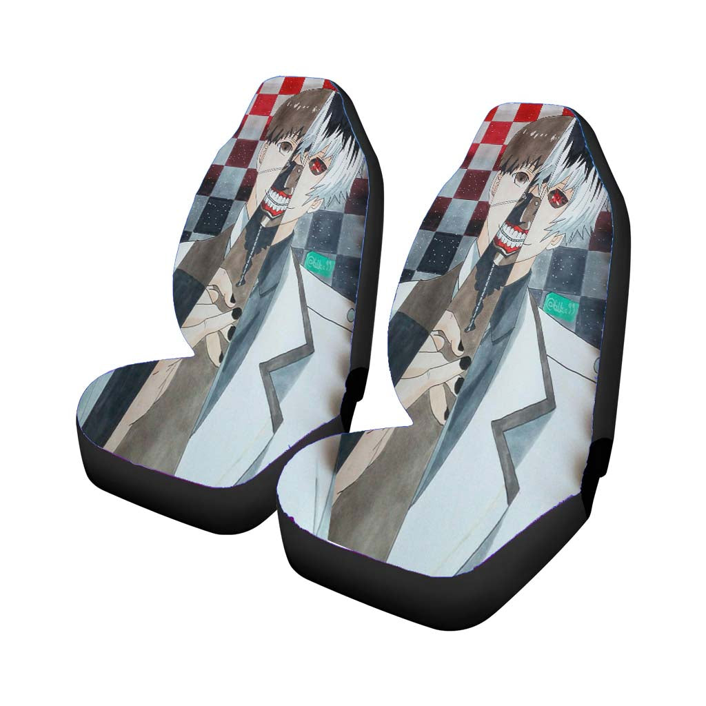 Tokyo Ghoul Ken Kaneki Haise Sasaki Car Seat Covers