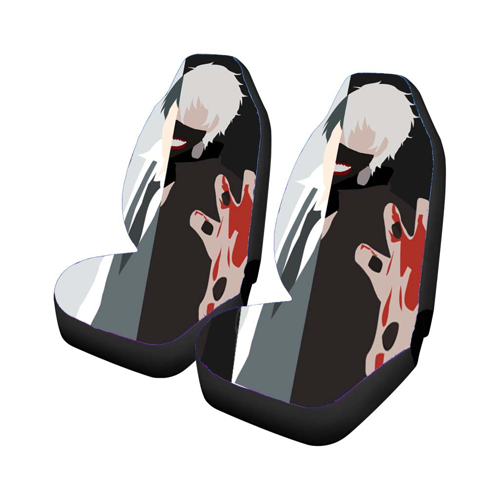 Tokyo Ghoul Ken Kaneki Minimalist Car Seat Covers