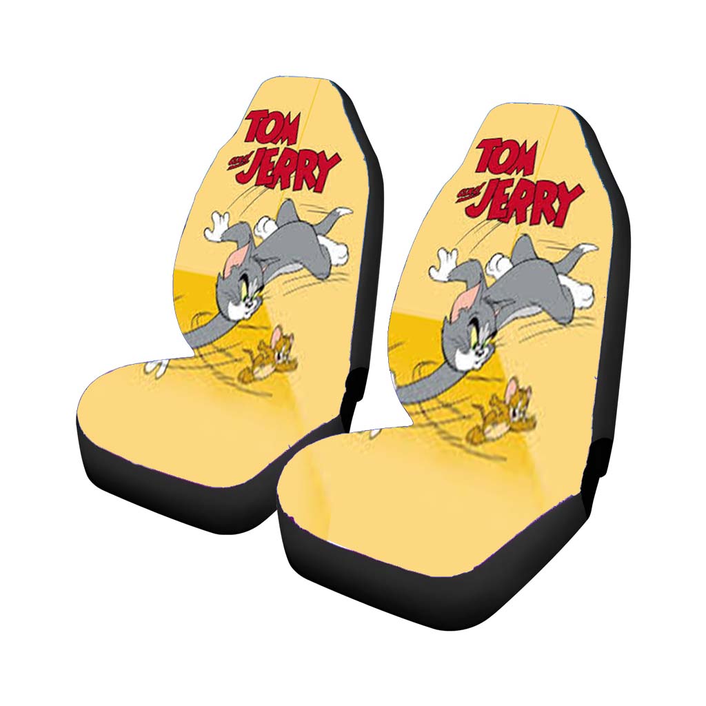 Tom And Jerry Cartoon Car Seat Covers