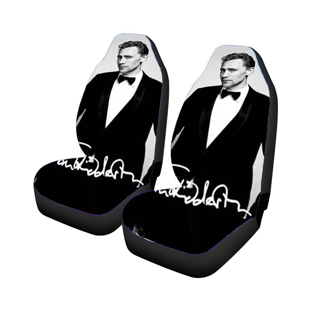 Tom Hiddleston Black Suit Car Seat Covers