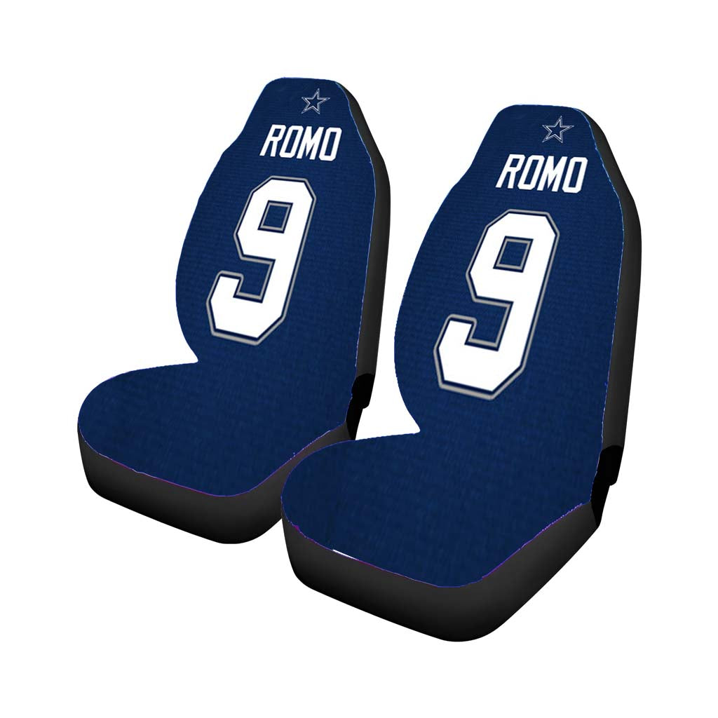 Tony Romo Jersey Car Seat Covers