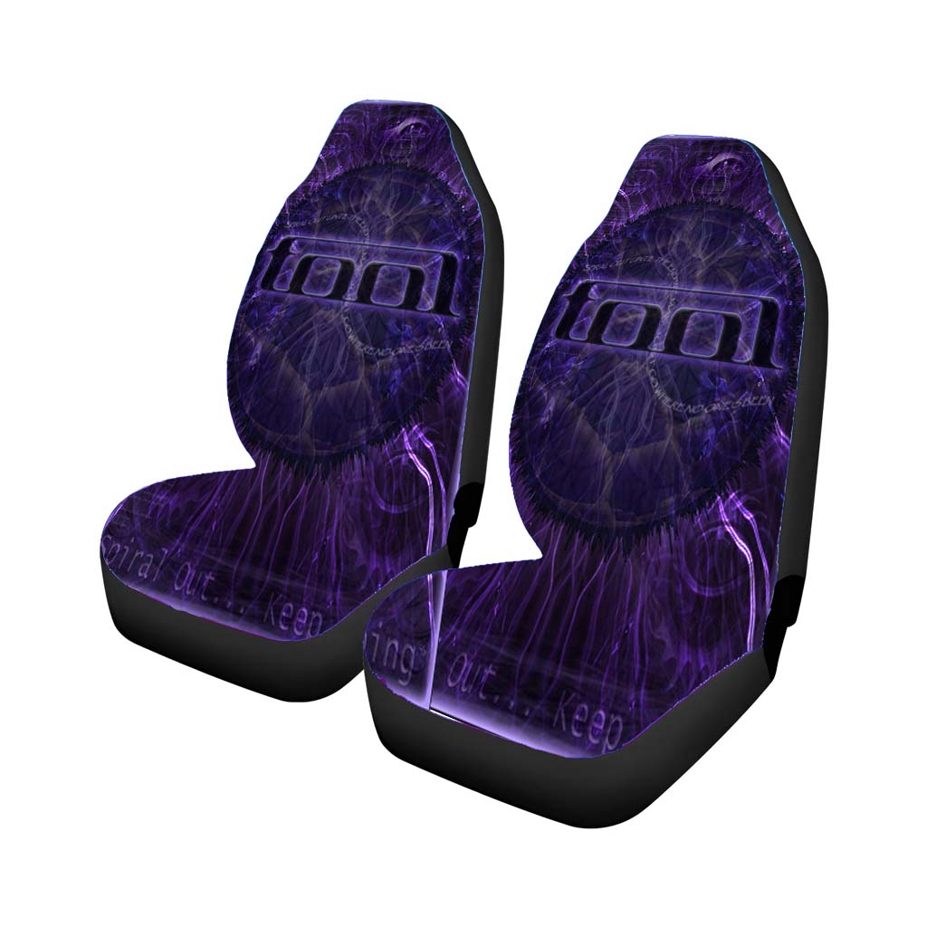 Tool Band Spiral Out Keep Going Car Seat Covers