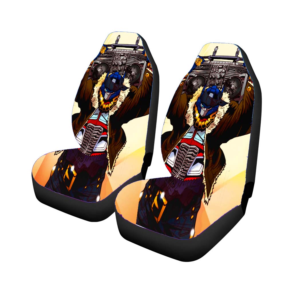 Transformers Optimus Hip Hop Music Car Seat Covers