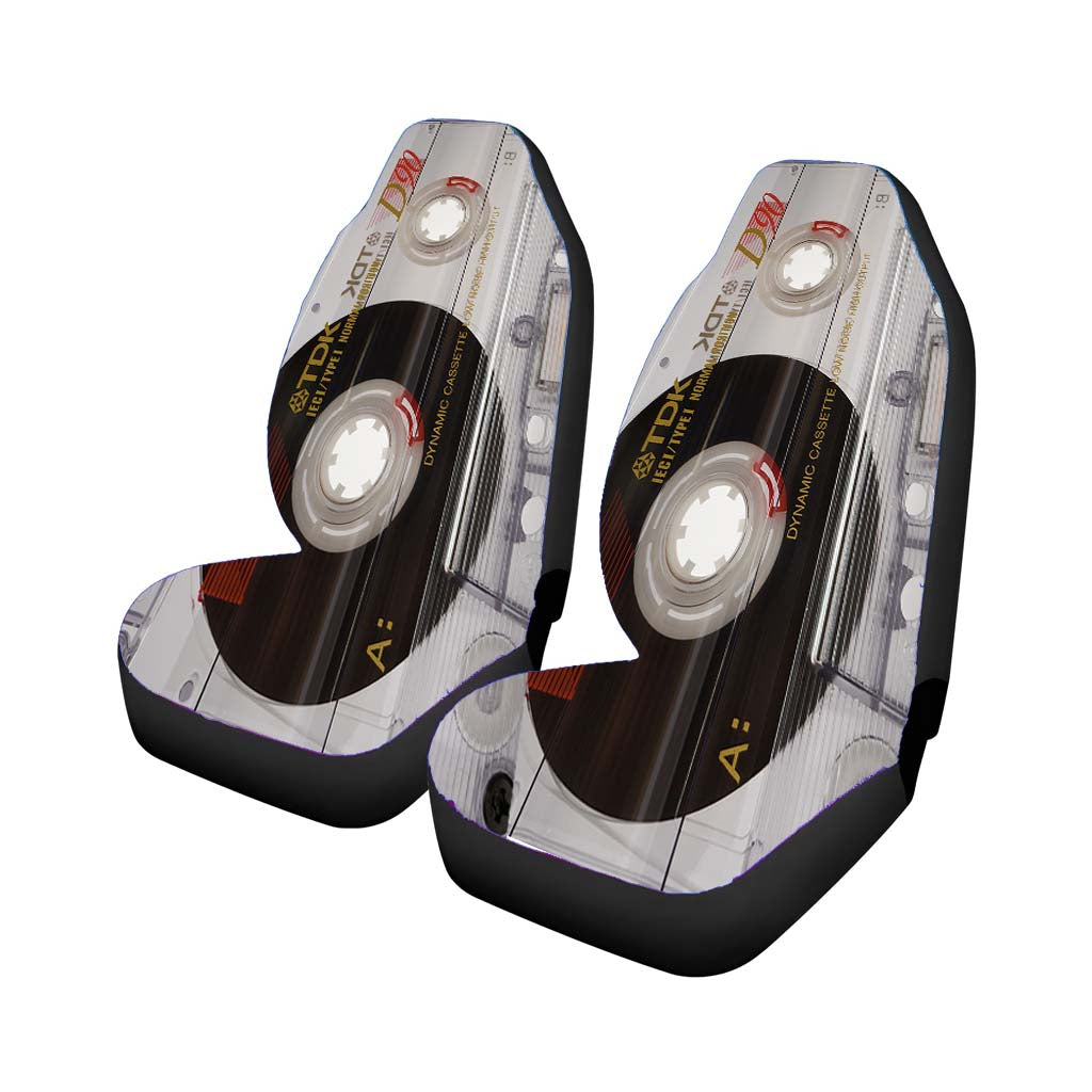 Transparent Cassette Tape Car Seat Covers