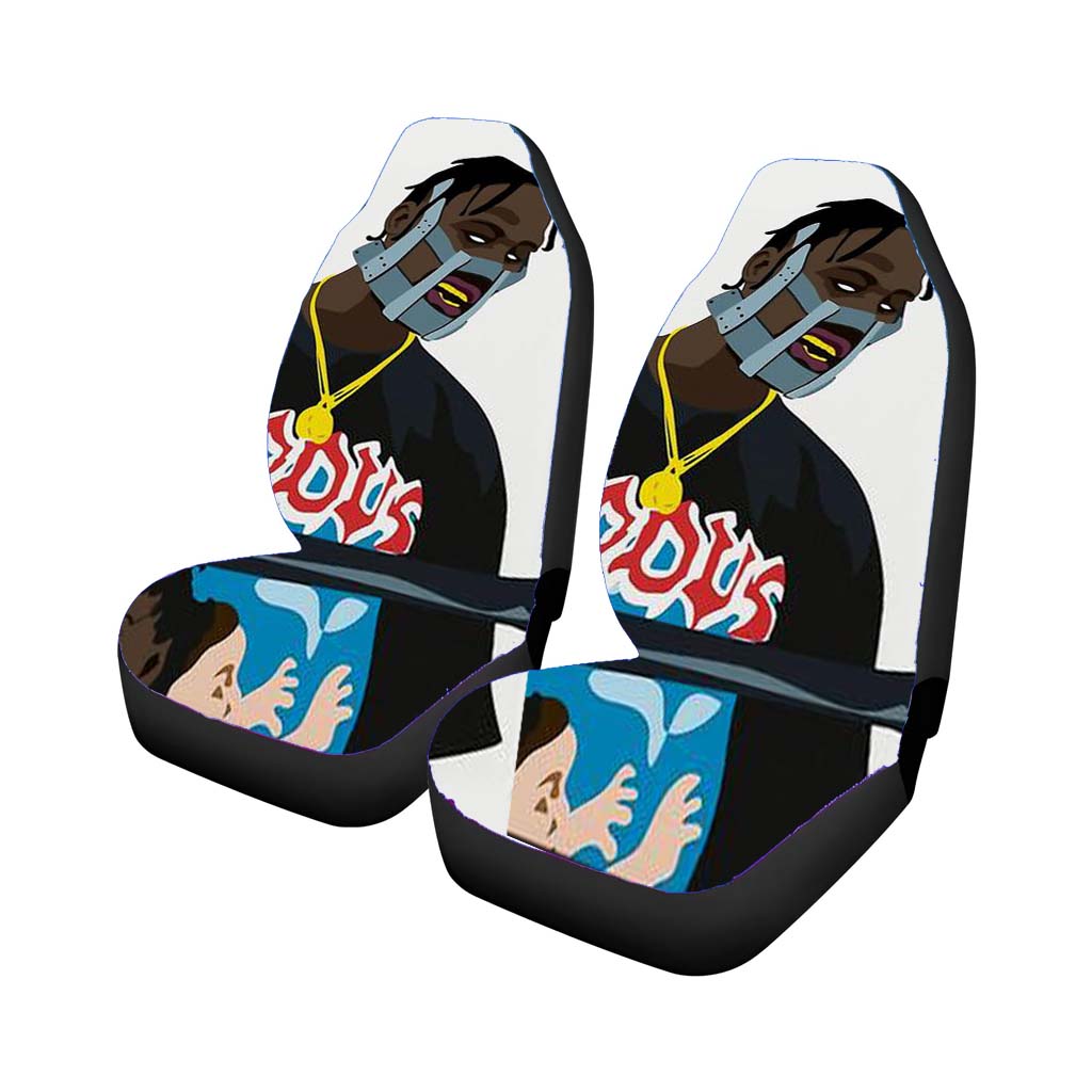 Travis Scott Mask Car Seat Covers