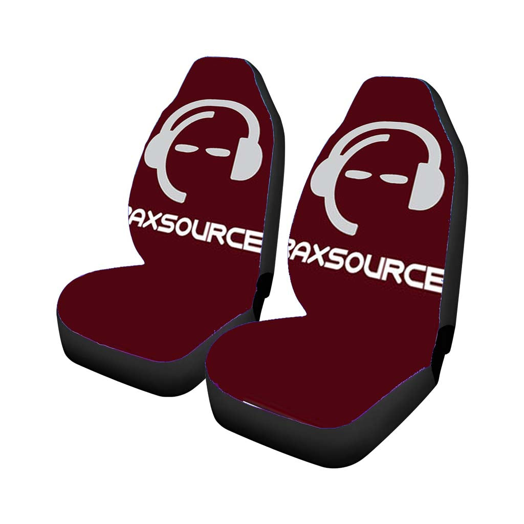 Traxsource Logo Red Car Seat Covers