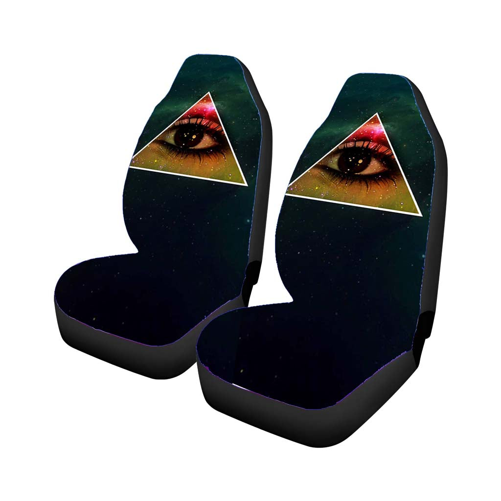 Triangle Eye From Galaxy Car Seat Covers