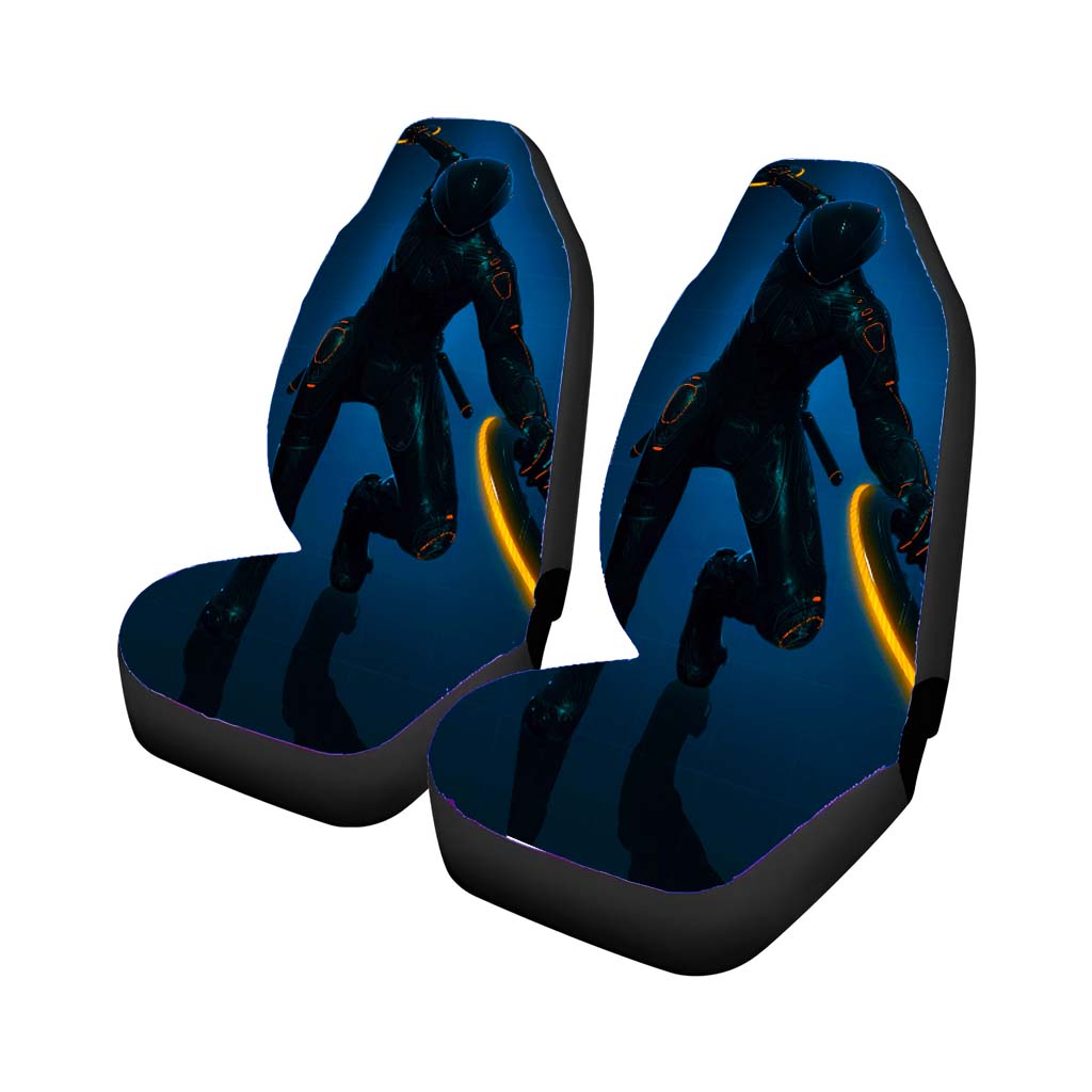 Tron Black Suit Car Seat Covers