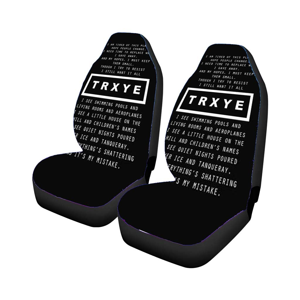 Troye Sivan Lyrics Car Seat Covers