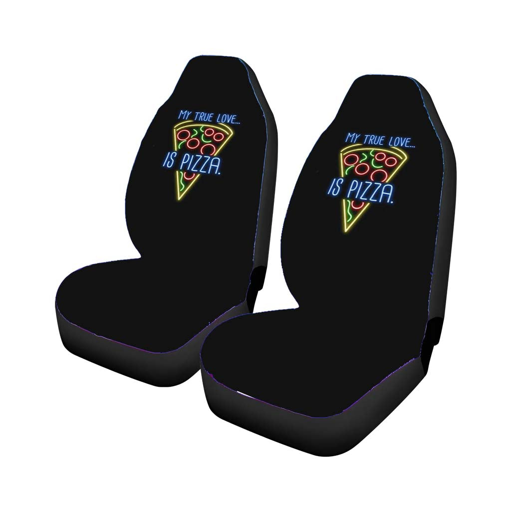 True Love Is Pizza Car Seat Covers