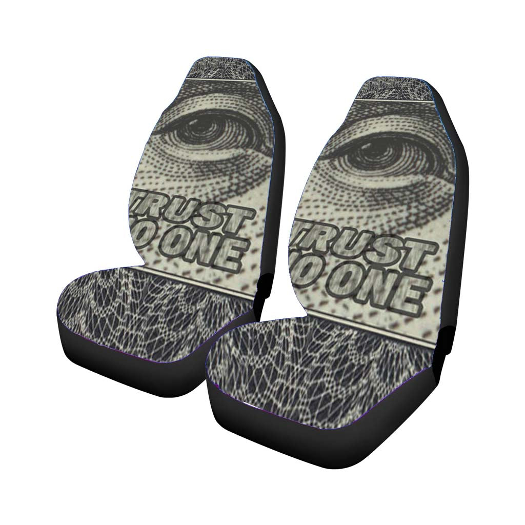 Trust No One Car Seat Covers