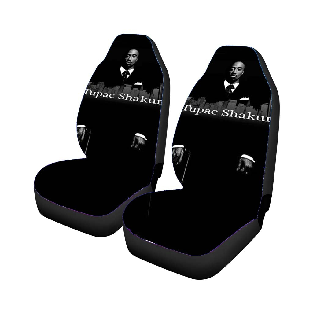 Tupac Shakur In City Car Seat Covers