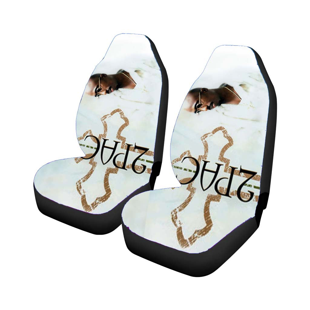 Tupac Shakur Logo Car Seat Covers