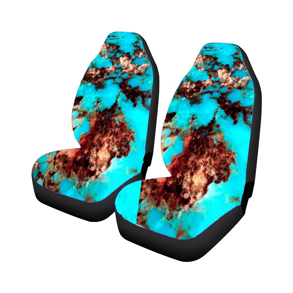 Turquoise Stone Car Seat Covers
