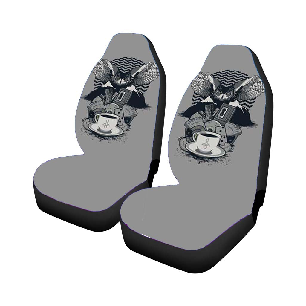 Twin Peaks Grey Montage Car Seat Covers